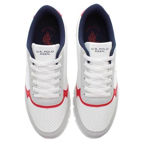 代购U.S. Polo Assn.男士跑步鞋缓震轻便耐磨训练鞋低帮系带户外 - 图3