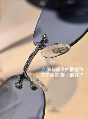 千禧辣妹海蓝宝！高透太阳镜墨镜海蓝色女款2025新款遮阳防紫外线