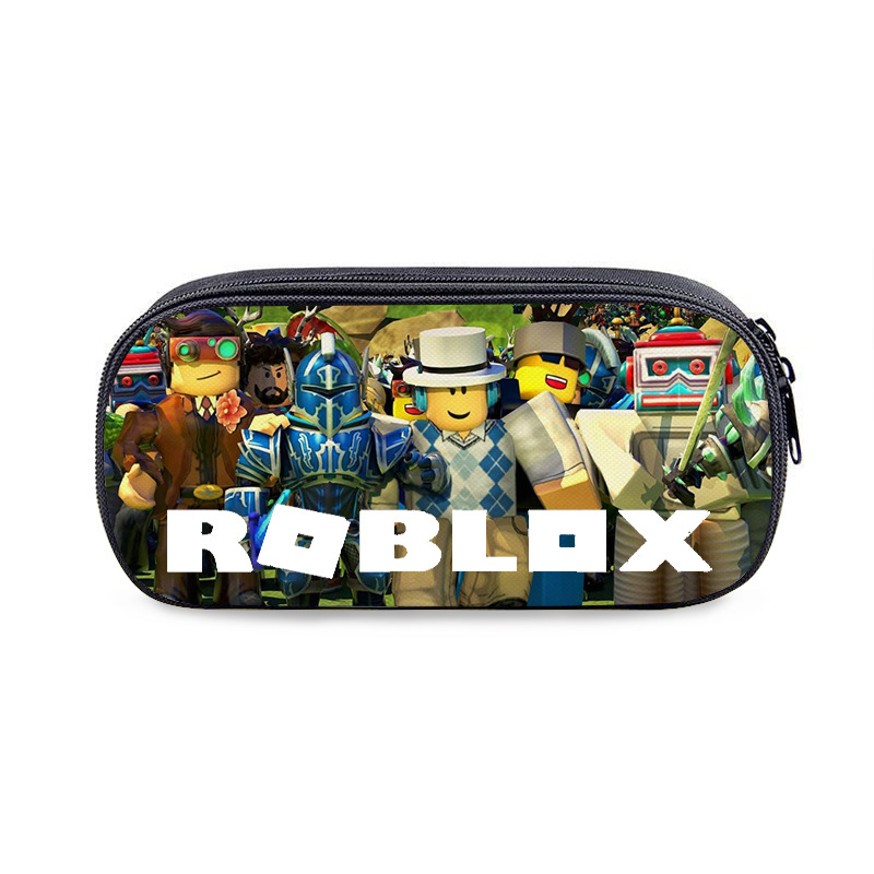 roblox笔袋文具儿童中小学生大容量隔层铅笔盒男生女生pencil box-图0