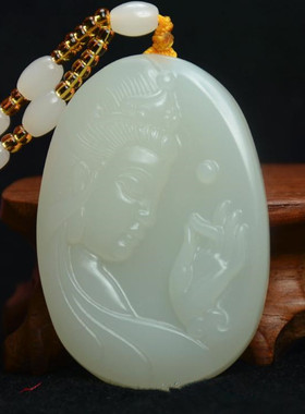 男女款挂件一念成佛玉佩观音吊坠