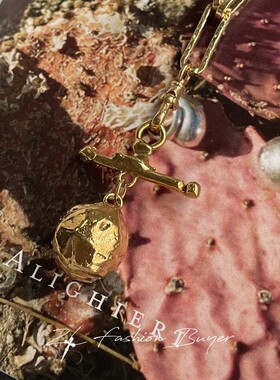 Alighieri圆球不规则肌理项链