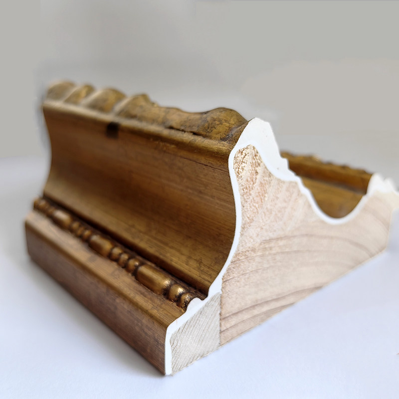 金色实木画框 欧式复古油画框装裱 人物风景外框 画展配框 挂墙 - 图3