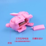 Электрический кролик, легкая музыкальная игрушка для прыжков, 3D