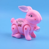 Электрический кролик, легкая музыкальная игрушка для прыжков, 3D