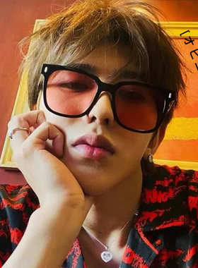 大川uv400方形潮人太阳镜