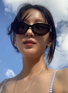 大川防紫外线猫眼辣妹秋冬太阳镜
