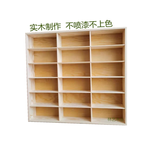 新品1:32实木玩具合金汽车挂墙收纳整理展示架 - 图2