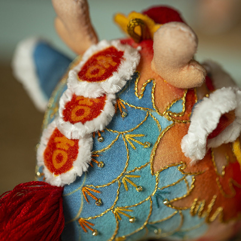 刺绣玩偶挂件手工diy布老虎端午节日非遗礼物国潮平安符送老外,淘宝优惠券,粉丝福利购,淘宝优惠卷