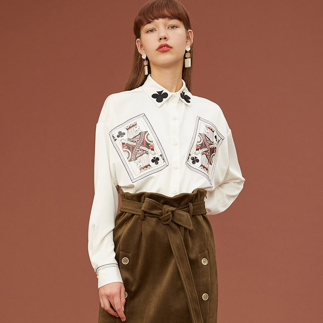 Kamo original design fashionable cardigan silhouette