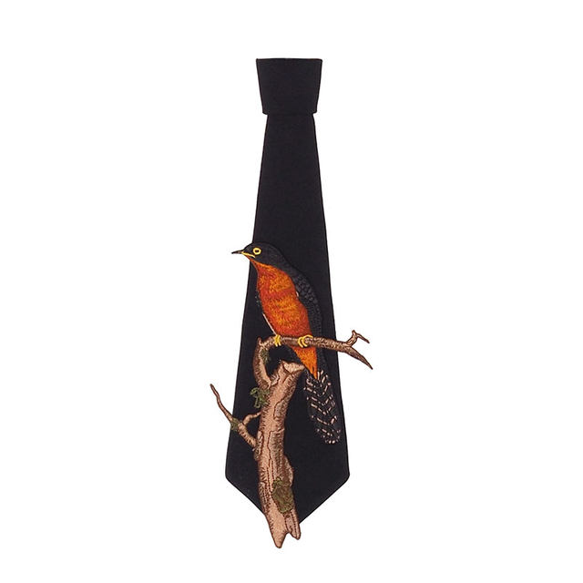 Kamo original exquisite embroidered tie