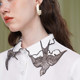 Kamo original swallow embroidered collar shirt