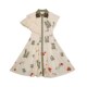 Women's original French retro floral dress