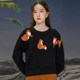 Kamo original fox embroidered sweatshirt