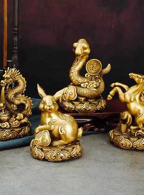 铜鼠铜牛虎兔龙蛇马羊猴鸡狗猪