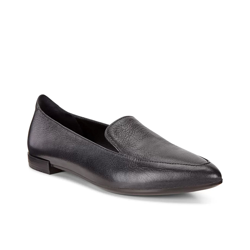 ECCO爱步秋冬浅口低跟女鞋型塑尖头芭蕾舞鞋262923 清仓特价 - 图0