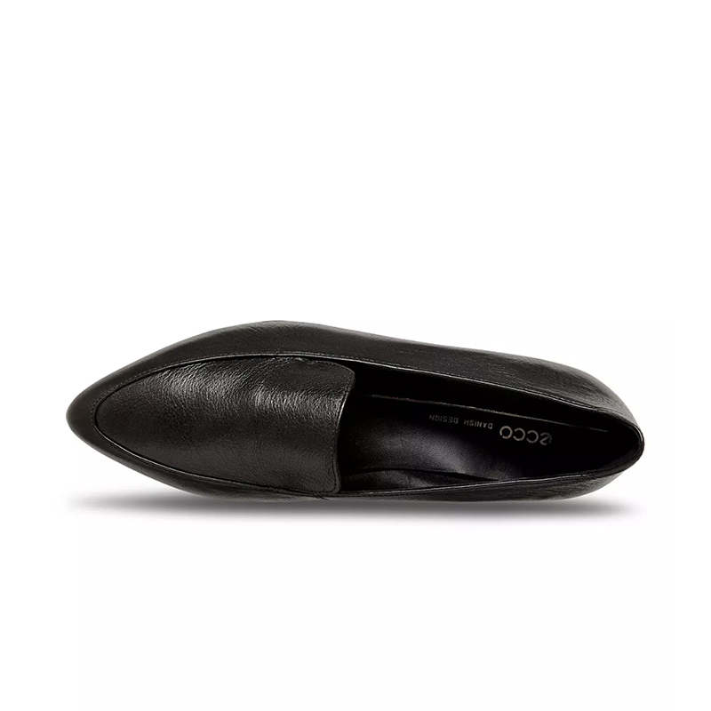 ECCO爱步秋冬浅口低跟女鞋型塑尖头芭蕾舞鞋262923 清仓特价 - 图2