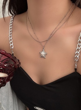 Coreland星星双层叠戴项链