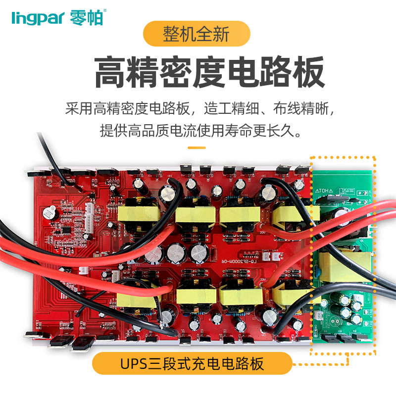 零帕车载家用户外电源转换器UPS逆变充电一体机12v转220v24大功率 - 图1