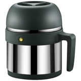 Цилиндр для риса из нержавеющей стали 304, двухслойный изолированный ланч-бокс, чашка для фаст-фуда, столовая, ланч-бокс, миска для лапши быстрого приготовления, ланч-бокс для офисного работника с крышкой