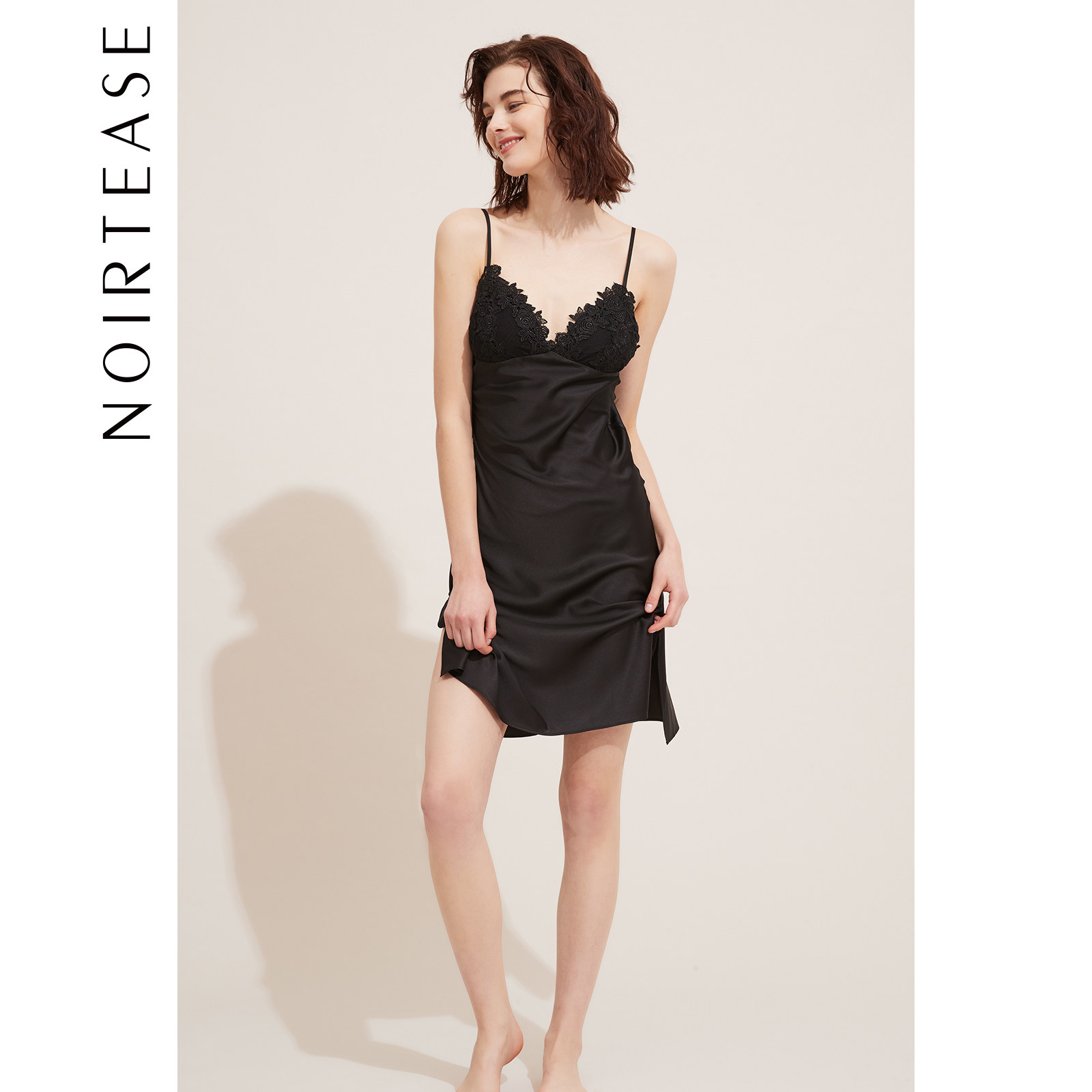 noirtease奈黎诗性感夏季吊带睡裙 noirtease睡裙