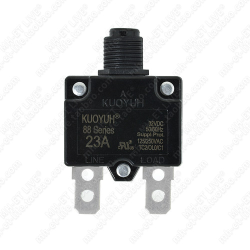 KUOYUH 88系列3A4A5A6A7A10A15A20A25A30A电流热过载保护器断路器 - 图0