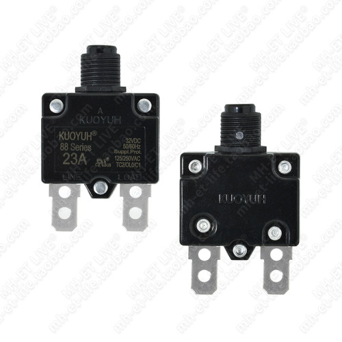 KUOYUH 88系列3A4A5A6A7A10A15A20A25A30A电流热过载保护器断路器 - 图2