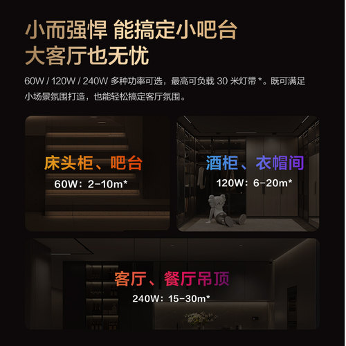 Aqara智能灯带驱动器T1 支持调色已接入homekit 打造氛围 - 图0