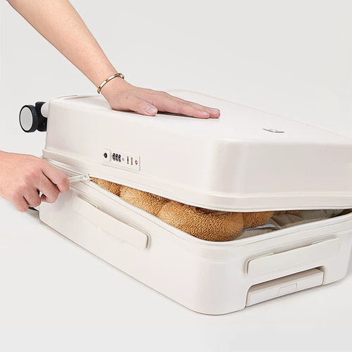 Белый высококачественный универсальный чемодан, 20 дюймов, 22 дюймов