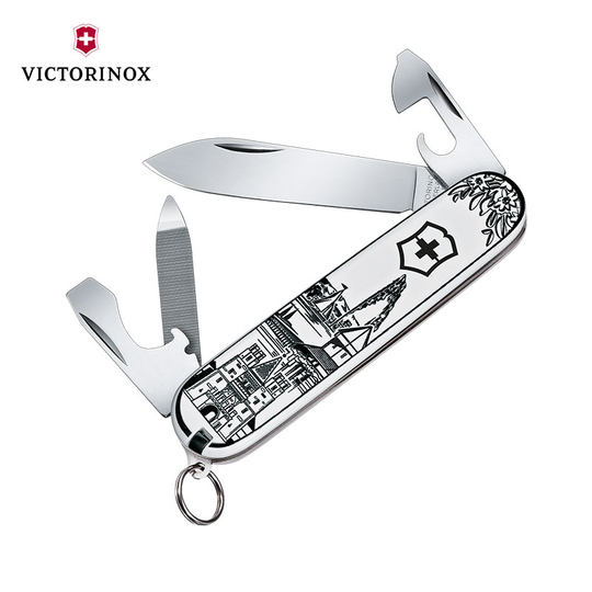 Victor Swiss Army Knife 2022 Military Academy Student Swiss Spirit Limited Edition 84mm Sergeant Knife Folding Tool Knife