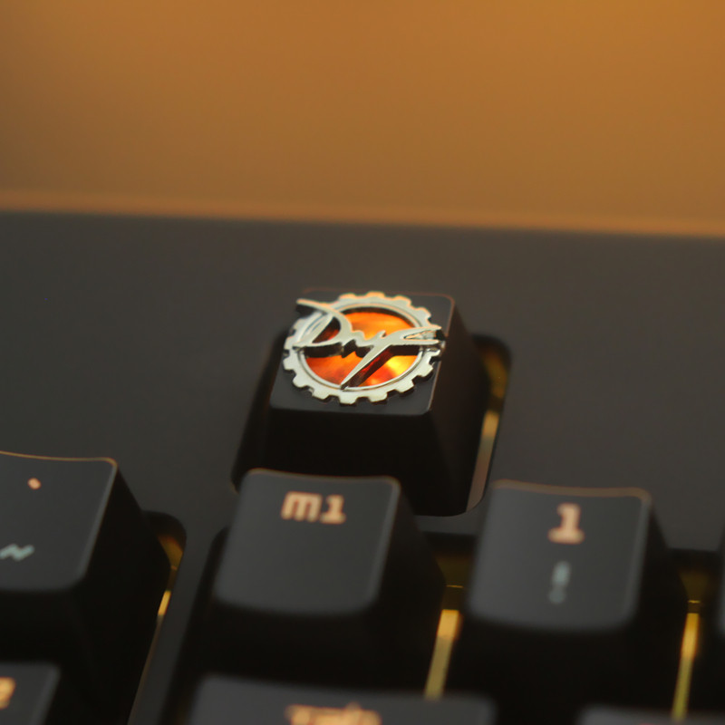 地下城与勇士官网DNF地下城与勇士游戏周边机械键盘锌铝合金金属透光键帽按键 键石