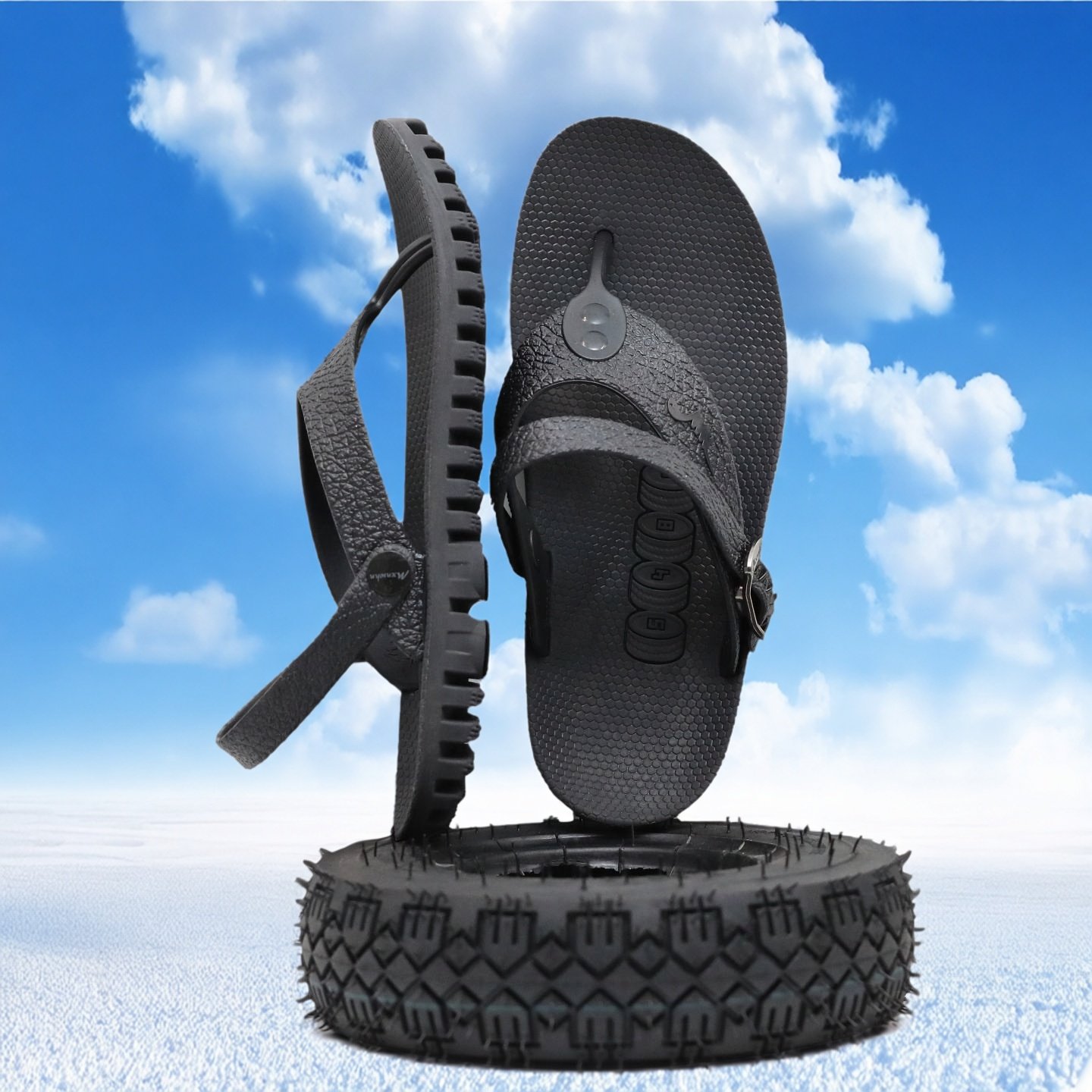 新款时尚潮流耐磨防滑透气夏季移动扣两用夹脚男不臭脚不吸水凉拖,淘宝优惠券,粉丝福利购,淘宝优惠卷