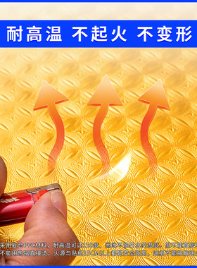 加厚金色厨房防油贴纸防水防潮防高温金色佛堂壁纸自粘金色翻新贴