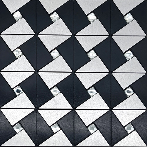 欧式自粘玻璃金属马赛克墙贴纸瓷砖室内客厅电视背景墙家装KTV - 图0