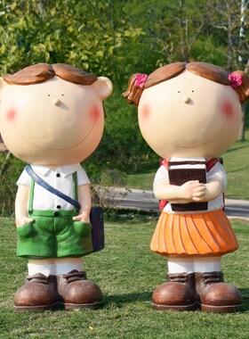 户外园林景观卡通人物雕塑商场美陈幼儿园别墅花园庭院装饰品摆件