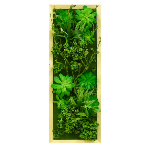 仿真植物壁挂绿植创意家居墙面墙上装饰品挂件客厅背景墙相框壁饰 - 图3