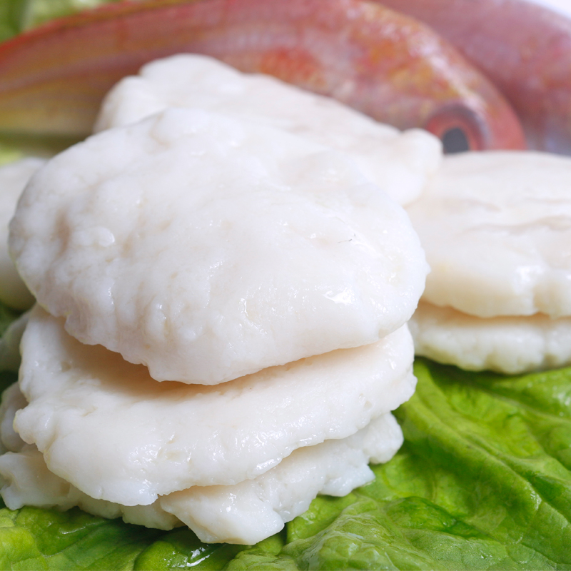 平海墨鱼饼 阳江手打墨鱼胶墨鱼丸鱼饼煎油炸烧烤火锅麻辣烫500g - 图0