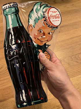 美国可口可乐复古警察原产名片座