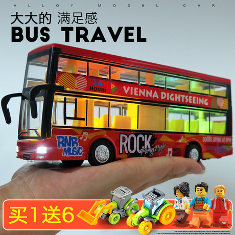large double decker bus toy