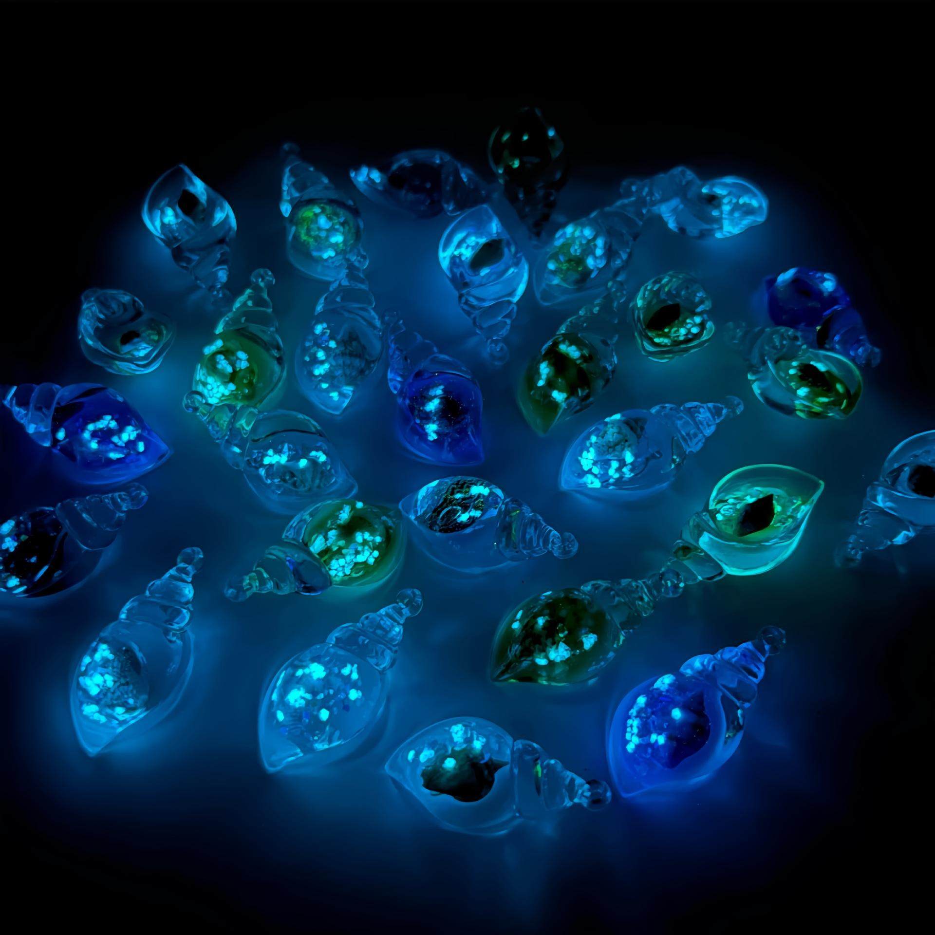 彩色夜光海螺螺中螺diy奶油胶钥匙扣包包耳环挂件亚克力饰品配件,淘宝优惠券,粉丝福利购,淘宝优惠卷