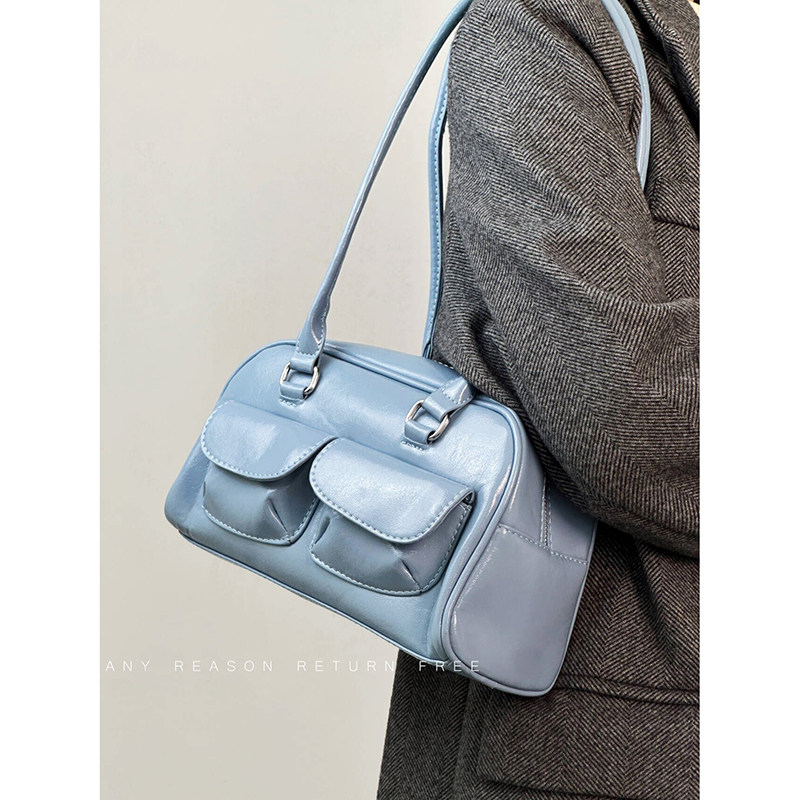 小众腋下包包女2024新款复古学院风大容量单肩手提包潮时尚托特包,淘宝优惠券,粉丝福利购,淘宝优惠卷