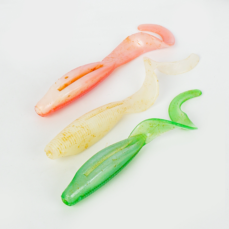 Zman美国进口4寸单卷尾 Scented Curly Tailz 耐咬耐用路亚软饵 - 图1