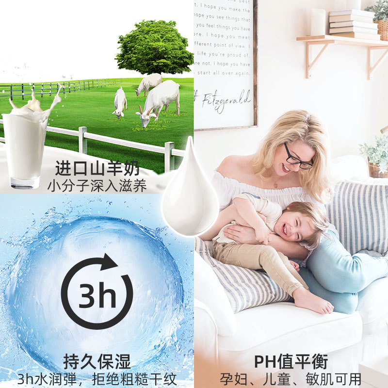 Goat澳洲进口山羊奶护肤身体乳润肤乳滋养补水全身持久留香500ml - 图1