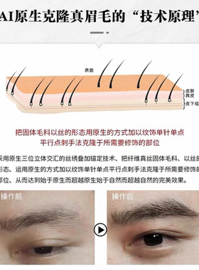 真眉大师眉毛植绣眉用针斜口圆针植绣做眉毛用的针空心植绣针纹眉