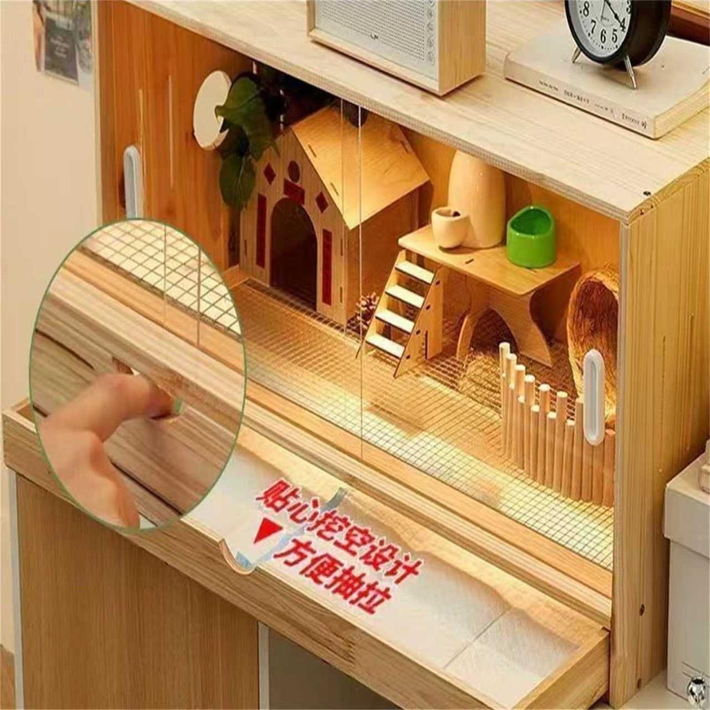 实木芦丁鸡育雏饲养箱小动物宠物别墅透明鹦鹉爬行类鸟笼家用恒温,淘宝优惠券,粉丝福利购,淘宝优惠卷