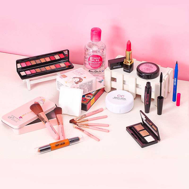 泊泉雅昊达专卖店灰姑娘网红新手化妆品套装彩妆全套盒初学者组合底美妆正品女学生1