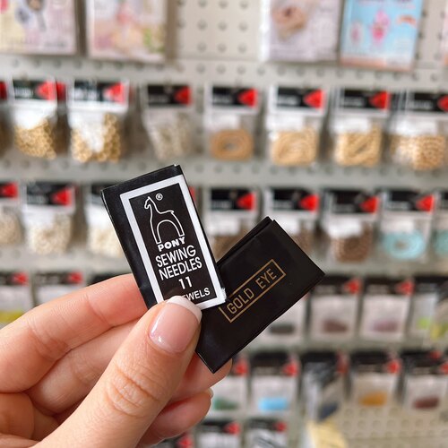 PONY印度进口马牌串珠针 缝衣针 DIY手工配件 toho串珠 米珠专用 - 图1
