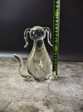 琉璃生肖狗摆件客厅玄关柜装饰摆件简约