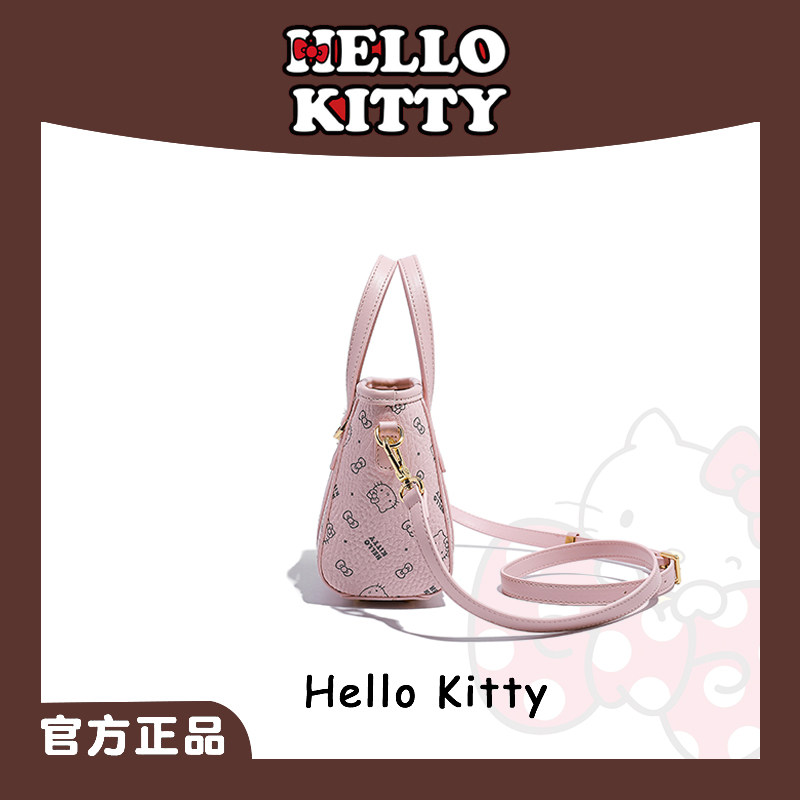 HelloKitty凯蒂猫菜篮子包时尚印花手提包包女小众迷你斜挎单肩包,淘宝优惠券,粉丝福利购,淘宝优惠卷