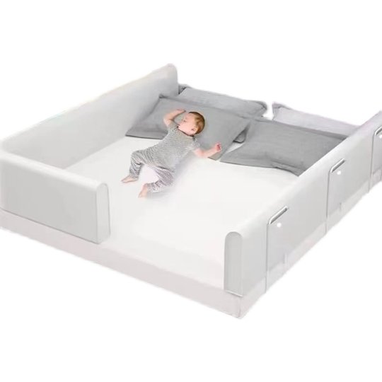 床围栏婴儿床边防摔防护栏加高宝宝防掉软包床挡板一面儿童床护栏