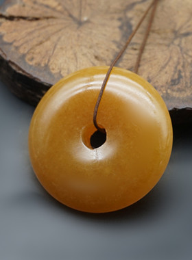 仿古雕刻平安扣吊坠挂件